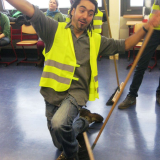 img_0187 Montessori-Schulzentrum Leipzig - Schülerblog - Rhythm & Percussion - der Workshop mit dem Sound des Alltags